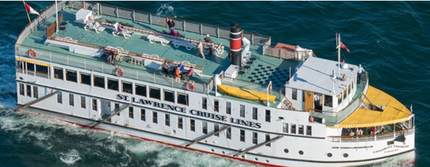St. Lawrence Cruise from Quebec City to Kingston, Monday June 17 - 24, 2024